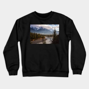 Golden Morning in Banff Crewneck Sweatshirt